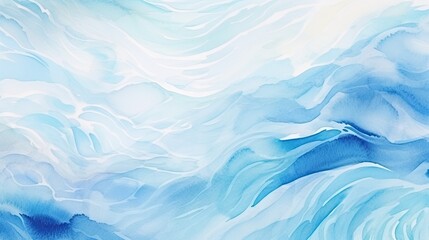 pastel colourful abstract watercolour sea waves background