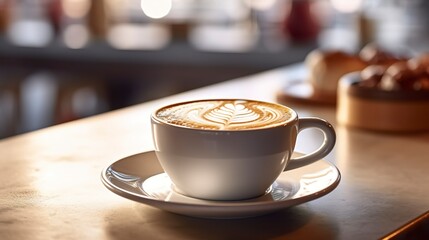 Coffee break at conference meeting. 