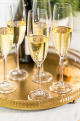 Champagne glasses