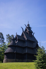 Gol stave church in Folks museum Oslo © O G