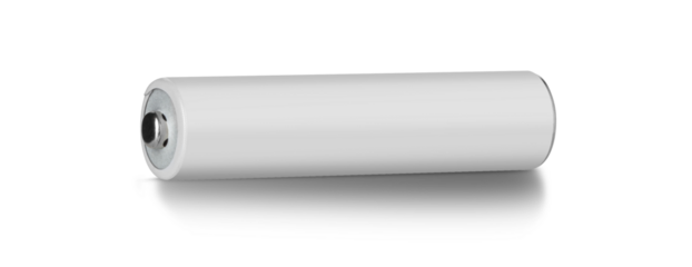 Rechargeable batteries isolated on transparent background
