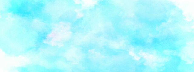 blue sky with clouds