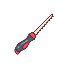 Jab Saw icon in vector. Logotype