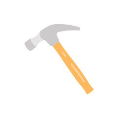Hammer icon in vector. Logotype