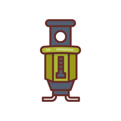 Lockout Set icon in vector. Logotype