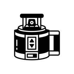 Laser Leveling icon in vector. Logotype