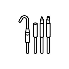 Fish Sticks icon in vector. Logotype