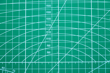 Geometric figures, lines and numbers