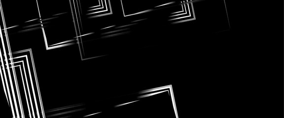 Luxury shape white and black abstract presentation design background, beautiful and modern gradient color shiny technology concept geometric background, Vector abstract graphic design banner, pattern 