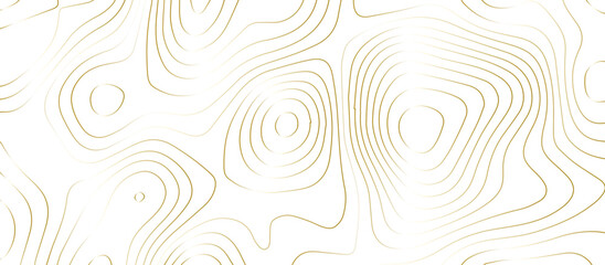 Abstract Modern design with White background with topographic wavy pattern design .Panorama view gradient multicolor wave curve lines banner background design. Vector illustration. 