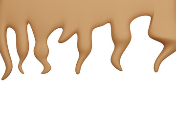 melted chocolate dripping