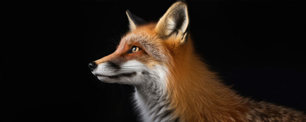 Fototapeta premium Portrait of red fox