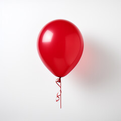 balloon, photo on the white background. Made with generative ai