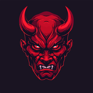 red devil head
