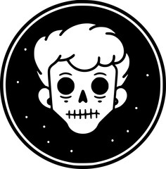 Frame - Black and White Isolated Icon - Vector illustration