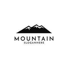 Mountain logo design creative idea
