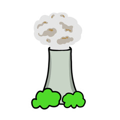 Pollution Science Illustration Drawing Educational