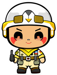 Obraz premium soldier cartoon
