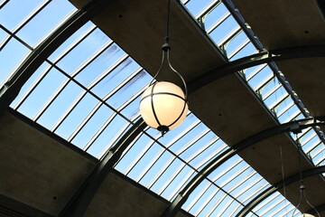 lamp in the station