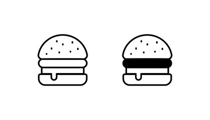 Fototapeta premium Junk food icon design with white background stock illustration