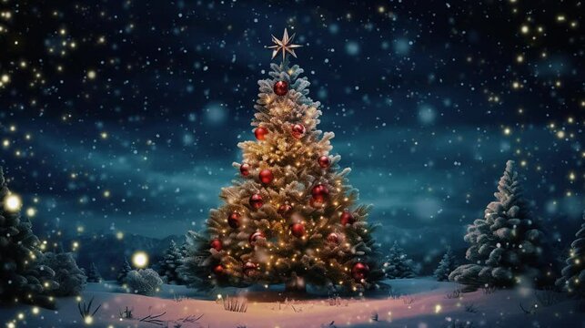 Video for backgrounds for Christmas and other festive seasons.