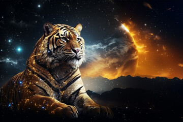 Tiger im Weltall 
