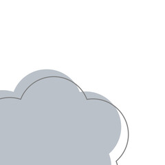 Corner Bubble with Line Element