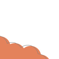 Corner Bubble with Line Element