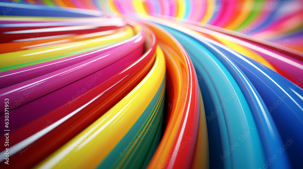 Poster a vibrant and colorful abstract background