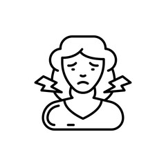 Lymph Nodes  icon in vector. Illustration