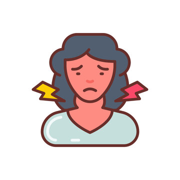 Lymph Nodes  icon in vector. Illustration