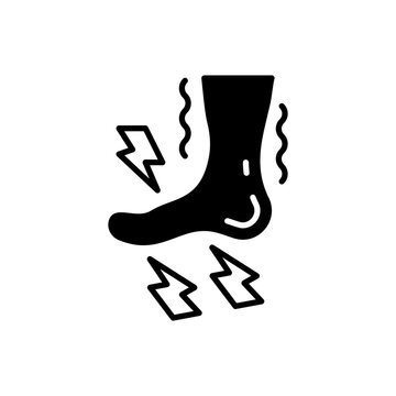 Tingling icon in vector. Illustration