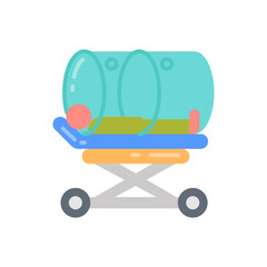 Isolation icon in vector. Illustration