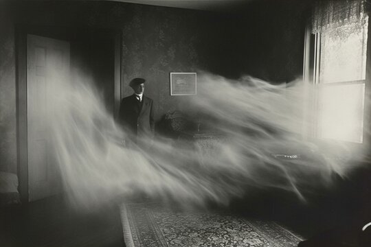 photograph of a ghost