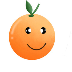 orange fruit character