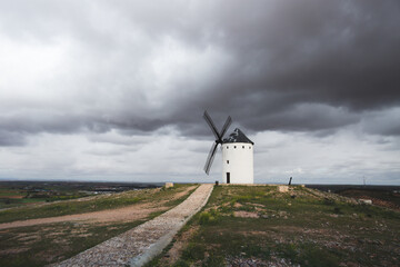 Windmills near Consuegra, Spain