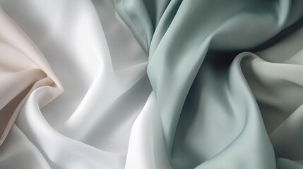 Silk fabric background.