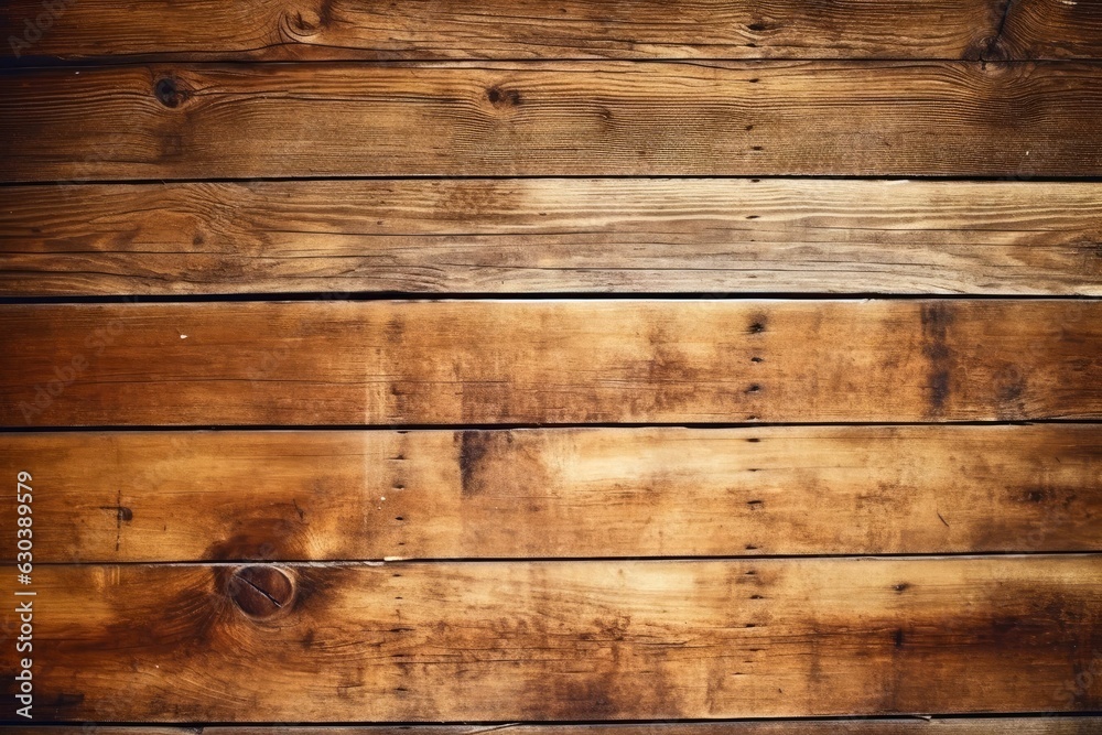 Sticker Vintage wooden plank background texture in high resolution