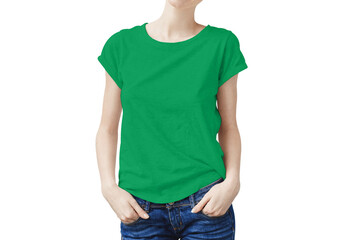 Obraz premium Women's Crewneck T-Shirt
