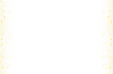 Rectangle Gold Glitter Color Luxury Border Frame Transparent Background