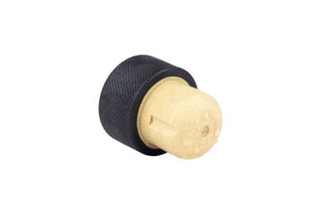 bottle cork, cognac bottle cap isolated from background