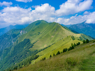 Cima d'Oro am Gardasee im Trentino - Panorama