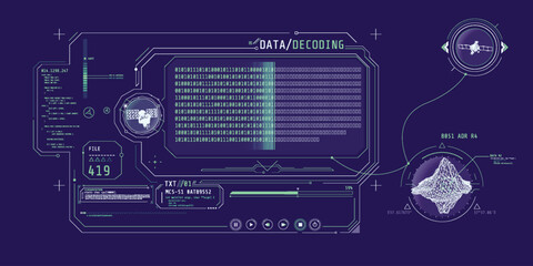 Interface for decoding object data received from satellite.