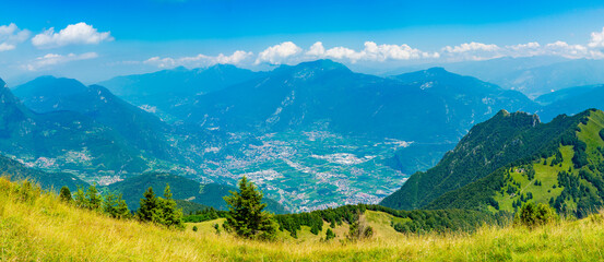 Cima d'Oro am Gardasee im Trentino - Panorama