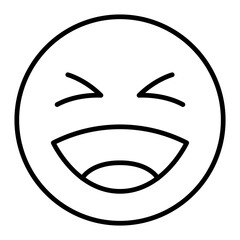Laughing icon