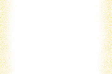 Rectangle Gold Glitter Color Luxury Border Frame Transparent Background