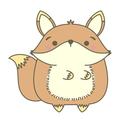Cute fox