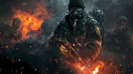 person in the fire © Aat