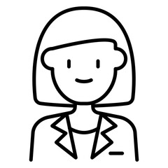Businesswoman icon