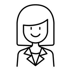 Businesswoman icon